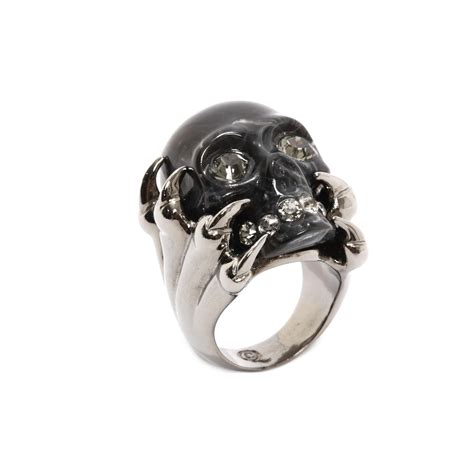 alexander mcqueen rings men.